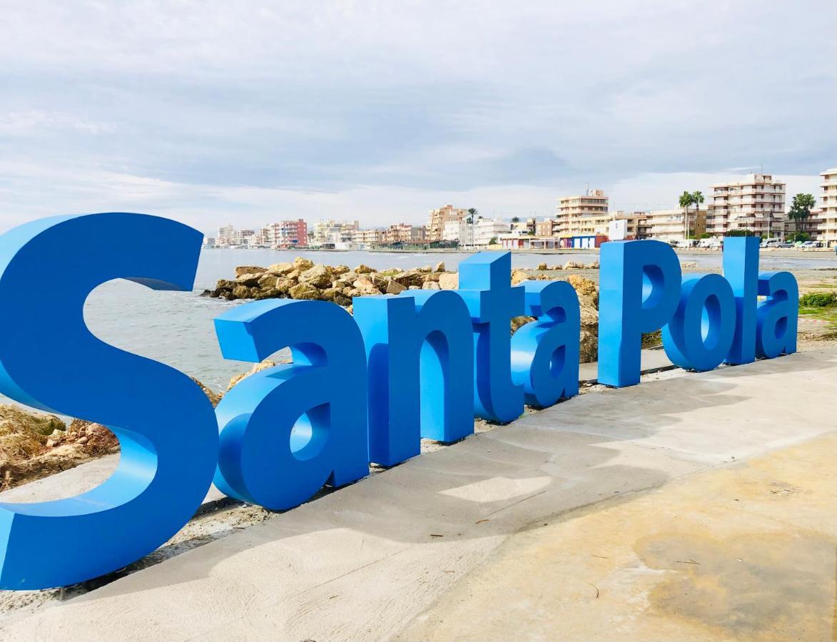 Welcome & Bienvenido A Santa Pola Apartamento A 30 Metros De La Gran Playa Extérieur photo